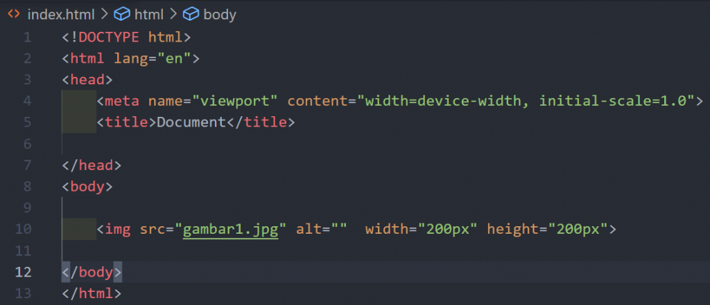 Belajar HTML Part 3 : Cara Import Image pada HTML | HALTEV