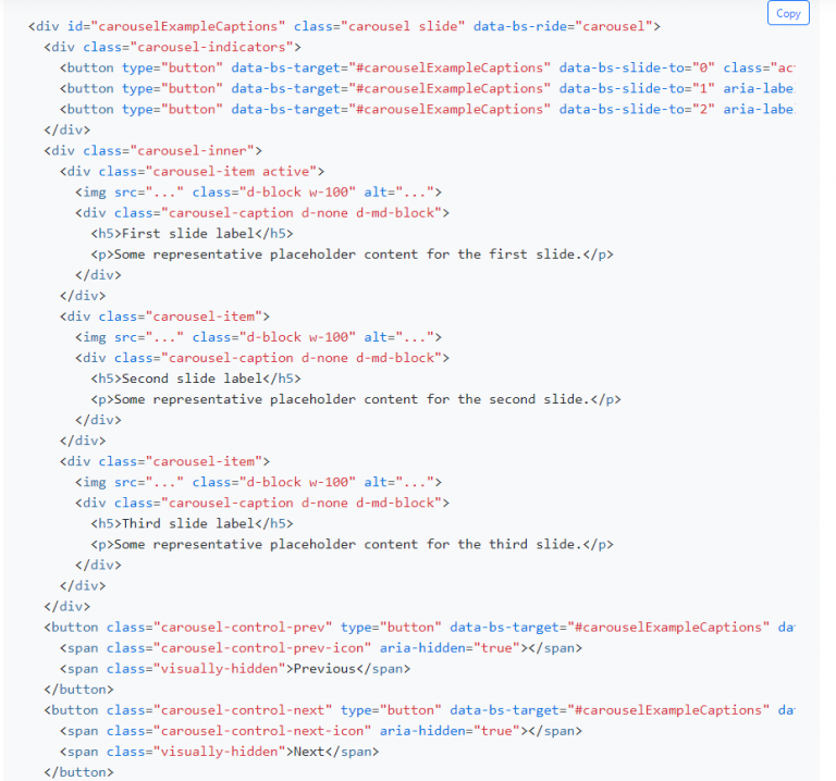 Membuat Carousel / Image Slider dengan Bootstrap 5 | HALTEV